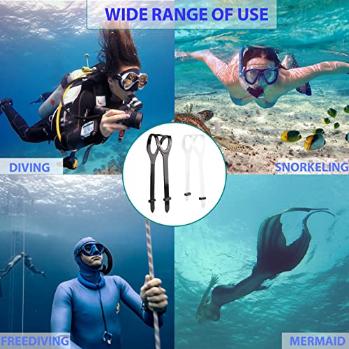 Universal Silicone Replacement Mask Strap,Scuba Straps Head Band