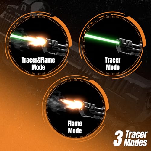 Quadra Tracer Unit for Airsoft - Green Red BB Glow in Dark