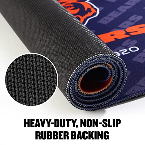 NFL Logo Desk Pad – 35.4" x 15.7" Non-Slip Mouse Pad