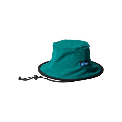 KAVU Fishermans Chillba Bucket Hat Water Resistant Reversible Fishing Cap-Pyrite Dark Teal