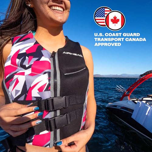 Cool Kwik-Dry Neolite Flex Life Jacket for Adults - Pink, Small