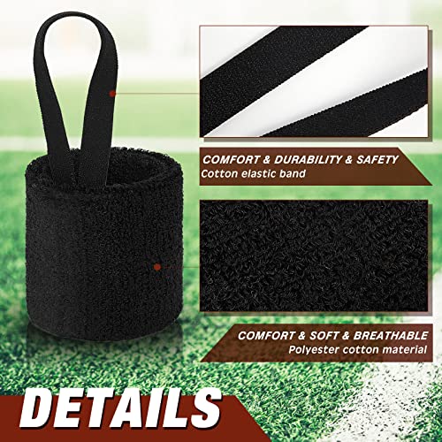 Football Referee Wristbands - 6 Pcs Adjustable Nylon Cotton