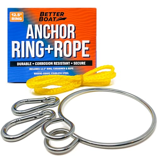 Marine Grade Anchor Retrieval System with Buoy Ball for Boats