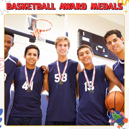 Award Medals - 1st, 2nd, 3rd Place Zinc Alloy Trophies - 48 Pack