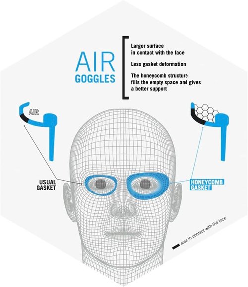 ARENA Junior Air Mirror Swim Goggles - Anti-Fog, Adjustable Strap for Kids Ages 6-12