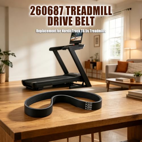 Treadmill Drive Belt Replacement for NordicTrack T6.5s - Part 260687