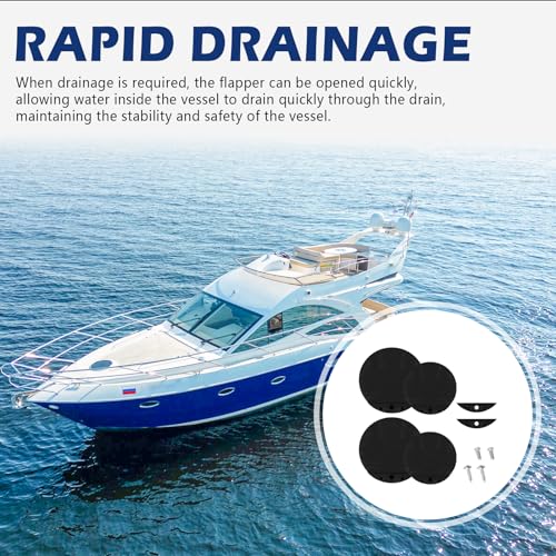 Boat Scupper Flapper Repair Kit - 1.5" & 1.75" Valves
