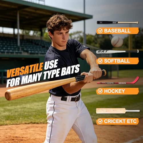 Premium Bat Grip Tape - 2 Pack Softball & Baseball Wraps