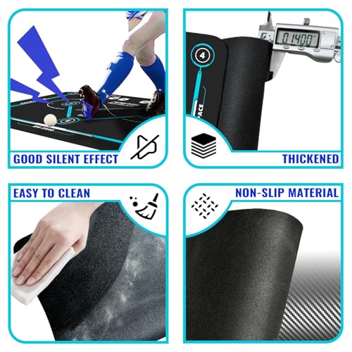 Peneyon B Field Hockey Training Mat - Indoor/Outdoor Stickhandling Practice Equipment