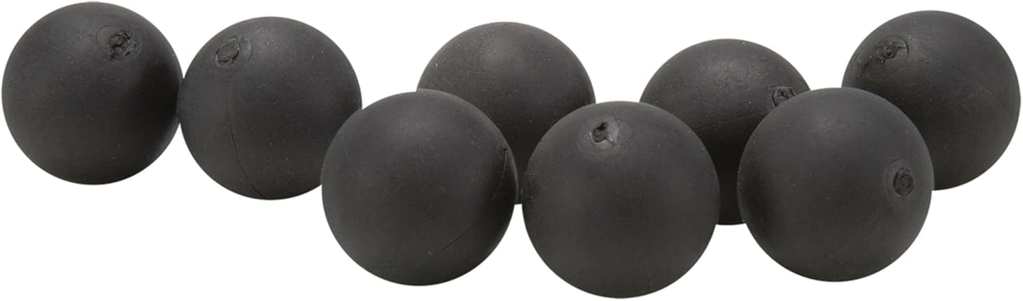 T4E Premium Rubber Ball Ammo - .50 Caliber Paintball Gun Rounds | 250 Count, Black