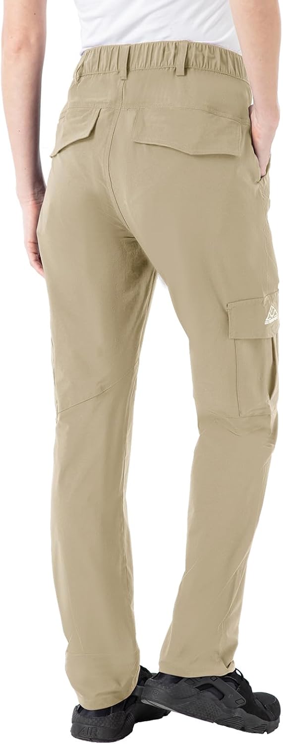 Rdruko Women's Hiking Cargo Pants - Water-Resistant, Quick-Dry, UPF 50+ | Travel & Camping Essentials