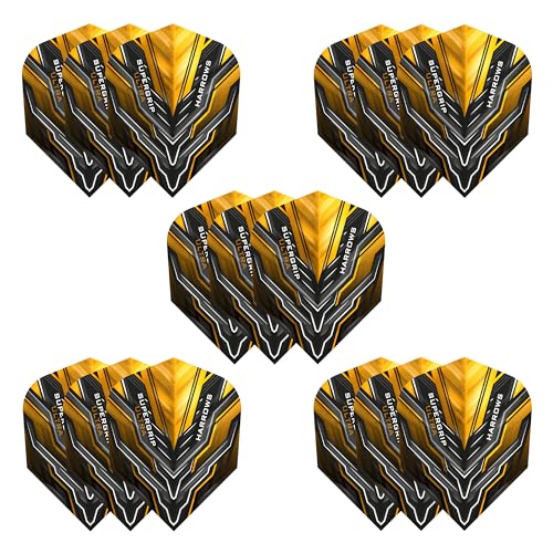 Dart Flights Set of 5 - Premium Extra Strong Gold Flights