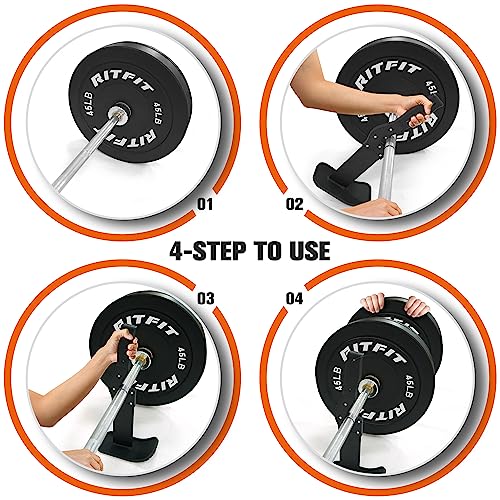 Portable Deadlift Jack - 660LB Capacity, Non-Slip Handle