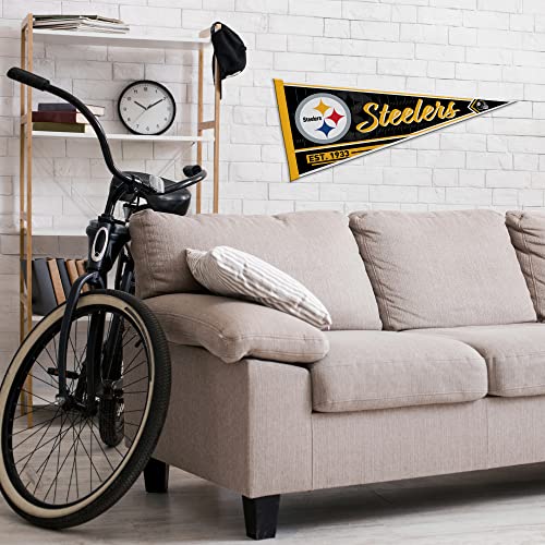 Pittsburgh Steelers 12" x 30" Felt Wall Pennant - Home Decor