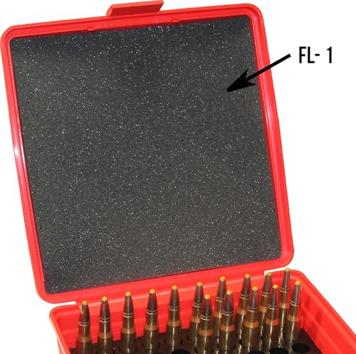 Custom Fit Ammo Box Foam Liner - Protective Cushion Insert, Dark Gray