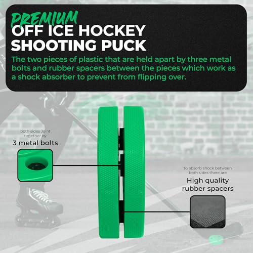 Hockey Pucks 2-Pack - Snipe 2.0 for Off-Ice Training