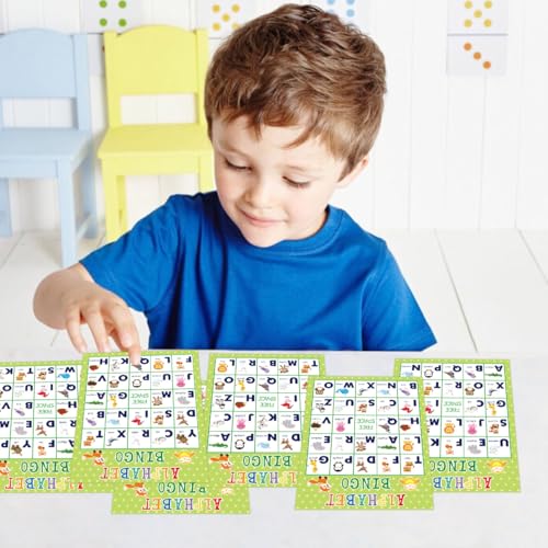 Alphabet Bingo Game for Kids - Educational Learning Fun