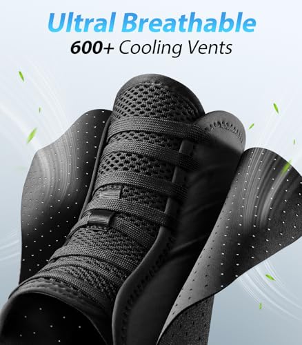 ZOELION M Ankle Brace Support for Sprains & Injury Recovery - Slim Fit, Self-Adjusting Pads