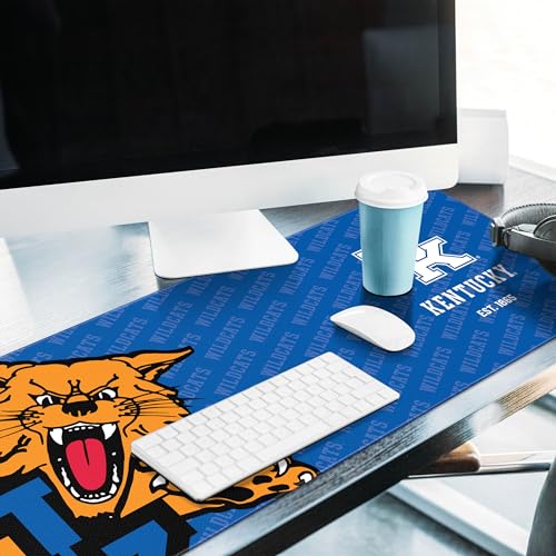 Kentucky Wildcats Desk Pad - Water Resistant, Non-Slip Rubber