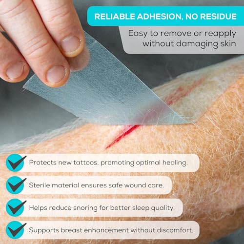 MedVance Silicone Adhesive Medical Tape, Scar Sheet, 2" x1.5' (1 Pack)
