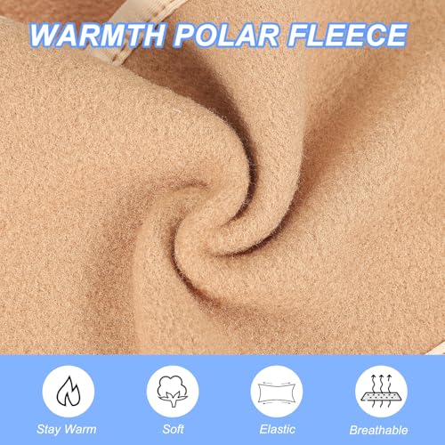 Polar Fleece Ear Warmer Headband - Khaki