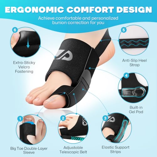 Adjustable Bunion Corrector Toe Straightener Pain Relief Foot Support