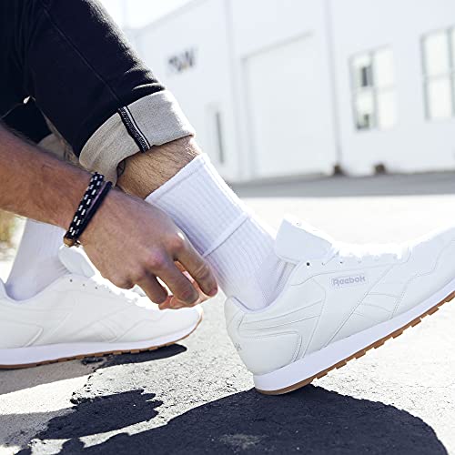 Gildan Men's Active Cotton Crew Socks 10-Pack White, Shoe Size 6-12