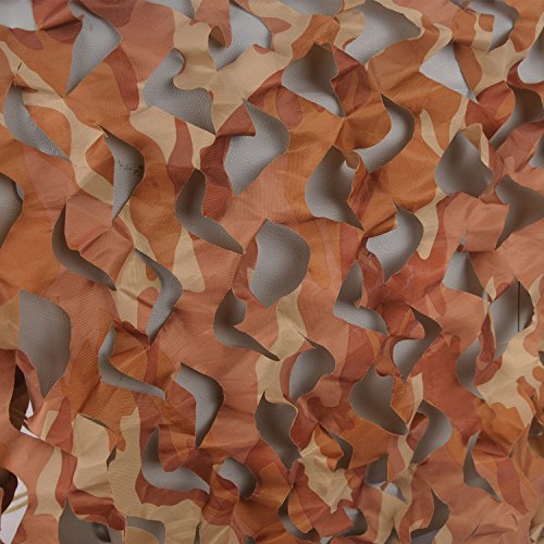 Camouflage Netting - Waterproof Desert Camo 1.5x2M (5x6.6ft)