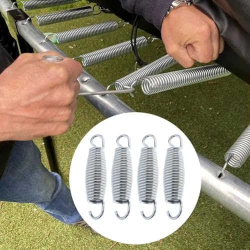 Stainless Steel Trampoline Springs Replacement - 5.5 Inch, 6 Pack