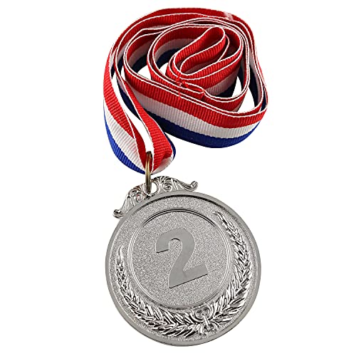 50mm Zinc Alloy Award Medals - Gold, Silver & Bronze Set