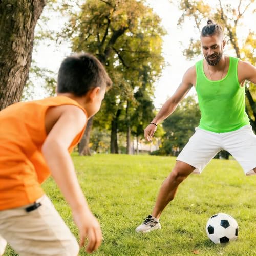 Mesh Training Bibs Set of 6 - Scrimmage Vests for Soccer & Sports