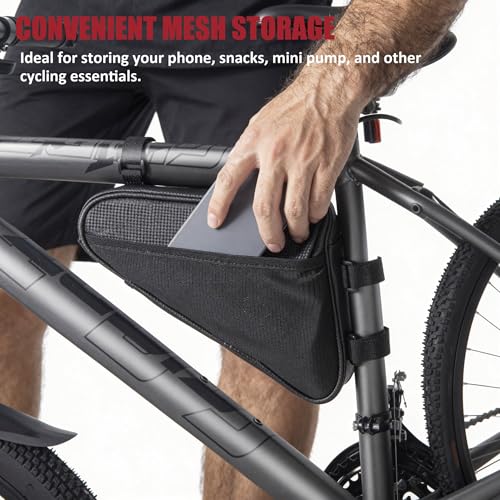 GPMTER Triangle Bike Frame Storage Bag for Mountain, Road & Cycling Bikes