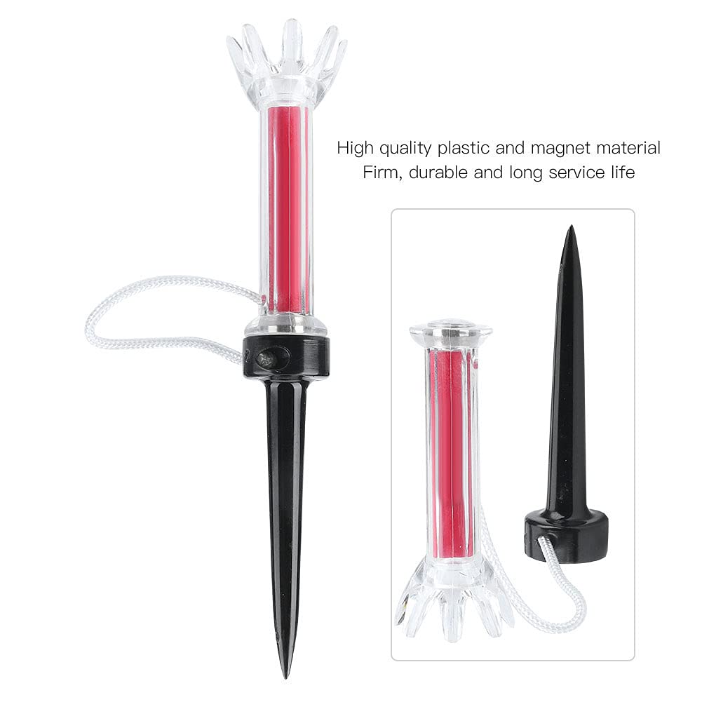 POENVFPO Magnetic Tees, Durable Plastic, Stable Ball Holder for Practice Training (79mm)