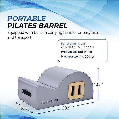 Posture Corrector Barrel - Precision Series Spine Corrector for Pilates - Home Gym Equipment