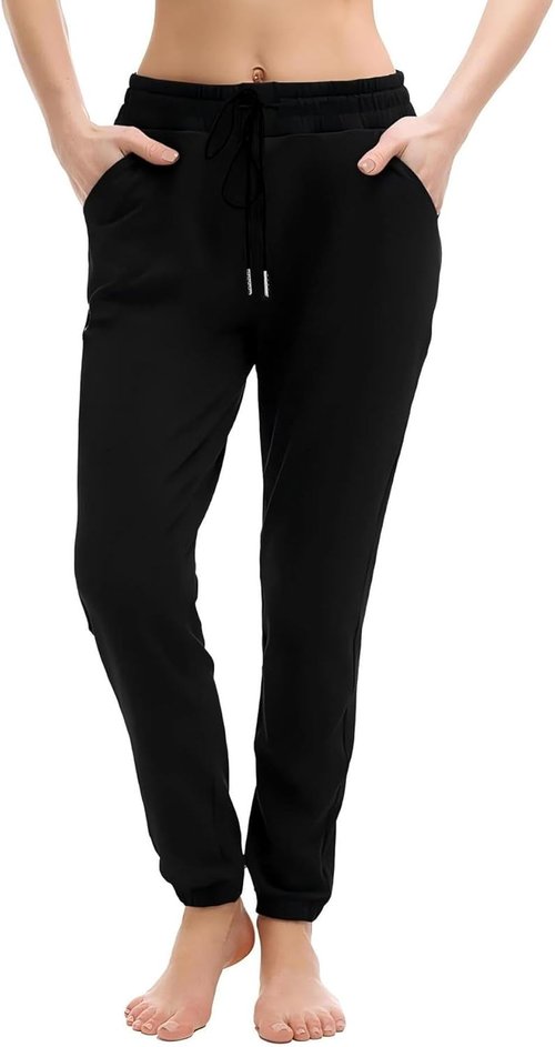 Ludomi Women's Joggers - Comfortable Sweatpants with Pockets for Lounging & Workouts | Stylish Fit