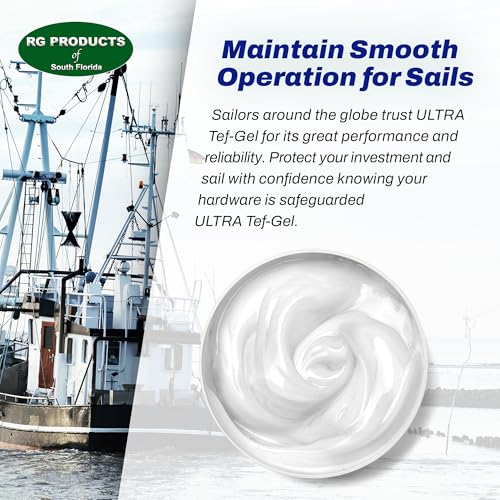 TEF-GEL 2 oz Tef-Gel Anti-Corrosion Lubricant for Saltwater Sailboat Hardware