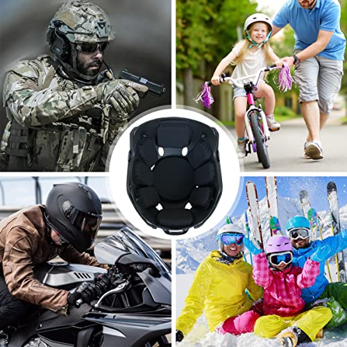 Airsoft Helmet Padding Kit - Replacement Foam Pads with Sticky Circles