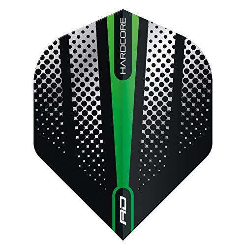Dart Flight Selection Pack - Hardcore Radical Flash Design, 12 Flights