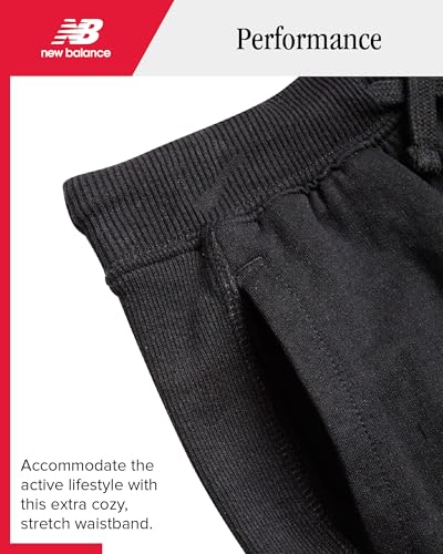 Fleece Pull On Shorts for Girls - Black, Size 14-16