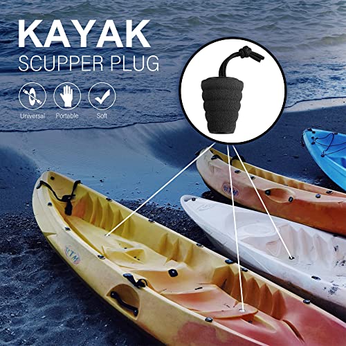 GanFindX Kayak Scupper Plug for 1.4-1.7" Universal Drain Hole