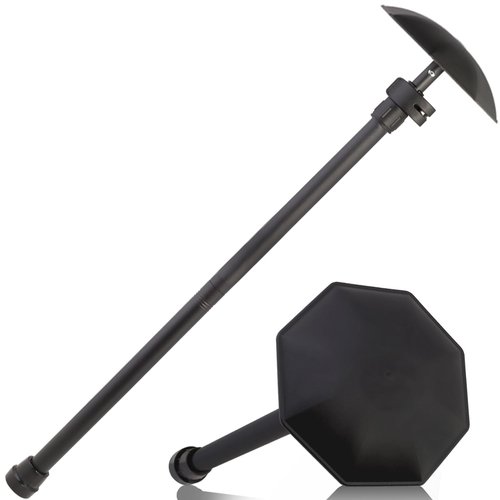 Greeily Golf Travel Bag Support Pole, 33"-60" Golf Club Travel Protector Stick for Bag Telescopic Adjustable Airlines Stiff Arm Club Protector Metal Pole (Black)