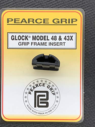 Glock 43X & 48 Frame Insert Plug - Durable Grip Cavity Filler