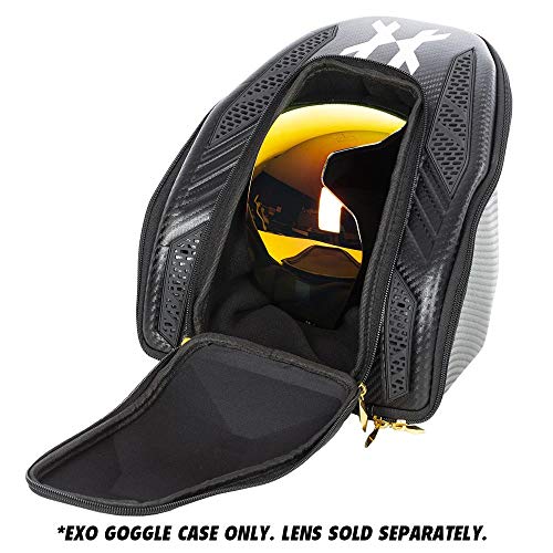 HK Army Exo Goggle Case - Black Carbon Fiber, Paintball Goggles Storage