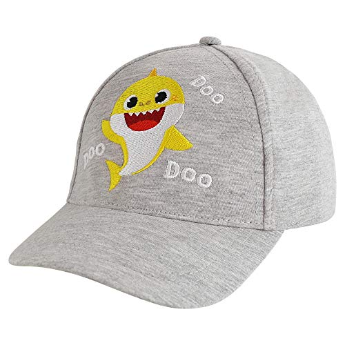 Pinkfong Baby Shark Toddler Baseball Cap 2-4T Gray Adjustable Hat