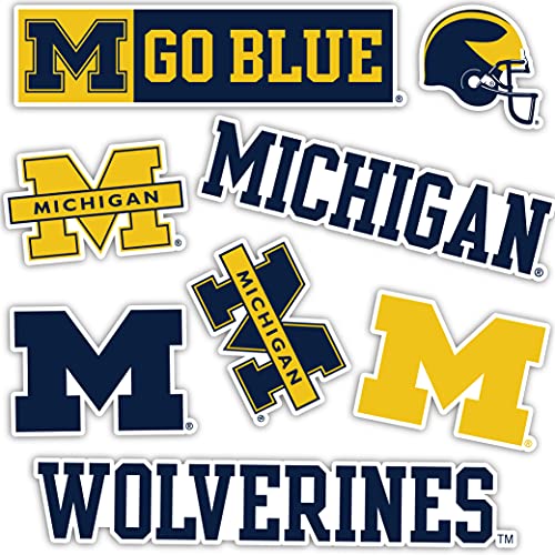 Michigan Wolverines Vinyl Sticker Decal for Laptops & Cars