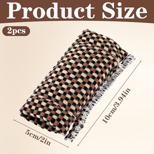 Billiard Cue Stick Slicker 2-Pack - Brown Pool Accessories