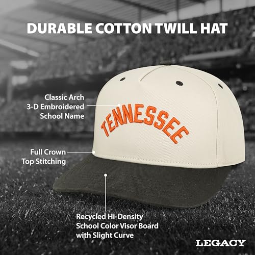 NCAA Baseball Cap - Heritage Twill Adjustable Hat for Men & Women