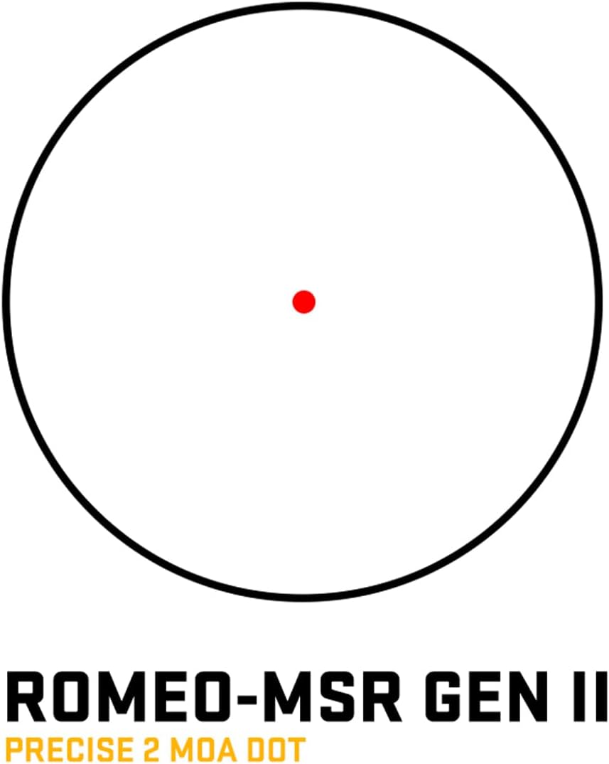 SIG SAUER Romeo-MSR Gen II 1x20mm Red Dot Sight & JULIET3-Micro 3x22mm Magnifier Kit - Waterproof Shooting Optics