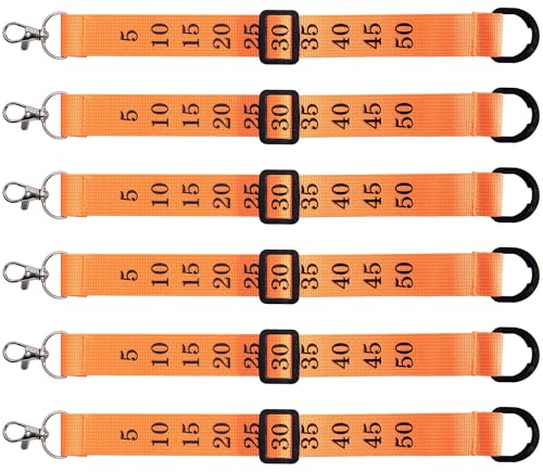 Football Referee Chain Clips - 3 Pack Nylon Markers for Officials