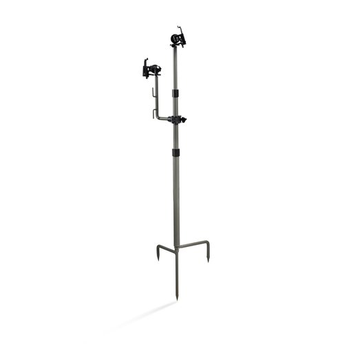 Moultrie Camera Stake for Edge Series Cameras - Universal 1/4"-20 Threaded Mount for 2 Devices - Perfect for Camera and Solar